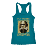 "I Put The Lit In Literature" Women's Tank Top - Gifts For Reading Addicts