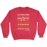 "As if she were the sun" Sweatshirt - Gifts For Reading Addicts