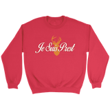 "Je Suis Prest" Sweatshirt - Gifts For Reading Addicts