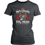"Ya Filthy Muggle" Women's Fitted T-shirt - Gifts For Reading Addicts