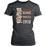 "I Read" Women's Fitted T-shirt - Gifts For Reading Addicts
