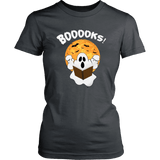 "BOOOOKS" Women's Fitted T-shirt - Gifts For Reading Addicts