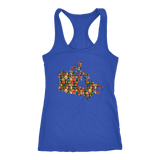 "Canada Bookish Map" Women's Tank Top - Gifts For Reading Addicts