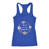 "Happy place" Women's Tank Top - Gifts For Reading Addicts