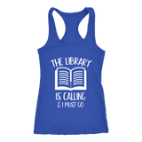 "The library" Women's Tank Top - Gifts For Reading Addicts