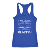 "Sleeping disorder" Women's Tank Top - Gifts For Reading Addicts