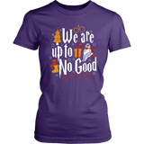 "We Are Up To No Good " Women's Fitted T-shirt - Gifts For Reading Addicts