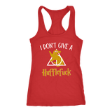 "i Don't Give A Hufflefuck" Women's Tank Top - Gifts For Reading Addicts