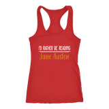 "I'd Rather Be reading JA" Women's Tank Top