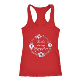 "Happy place" Women's Tank Top - Gifts For Reading Addicts
