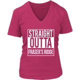"Fraser's Ridge" V-neck Tshirt - Gifts For Reading Addicts
