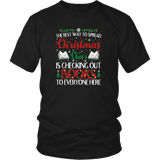 "Christmas Cheer" Unisex T-Shirt - Gifts For Reading Addicts