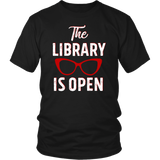 Rupaul"The Library Is Open" Unisex T-Shirt - Gifts For Reading Addicts