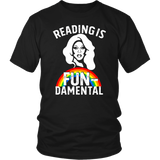Rupaul"Reading Is Fundamental" Unisex T-Shirt - Gifts For Reading Addicts