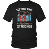 "Get More Books" Unisex T-Shirt - Gifts For Reading Addicts