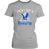 "i Don't Give A Ravencrap" Women's Fitted T-shirt - Gifts For Reading Addicts
