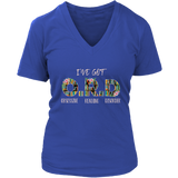 "I've Got O.R.D" V-neck Tshirt - Gifts For Reading Addicts