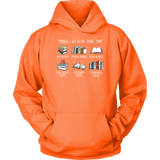 "Things I Do In My Spare Time" Hoodie - Gifts For Reading Addicts