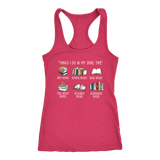 "Things I Do In My Spare Time" Women's Tank Top - Gifts For Reading Addicts