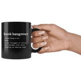 "book hangover"11oz black mug - Gifts For Reading Addicts
