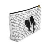 Pride and Prejudice Book Page Accessory Pouch for book lovers - Gifts For Reading Addicts