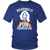 Rupaul"Reading Is Fundamental" Unisex T-Shirt - Gifts For Reading Addicts