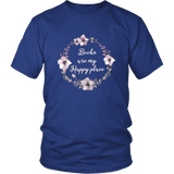 "Happy place" Unisex T-Shirt - Gifts For Reading Addicts