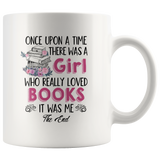 "Once Upon A Time"11oz White Mug - Gifts For Reading Addicts