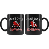 "I Don't Give A Gryffindamn"11oz Black Mug - Gifts For Reading Addicts