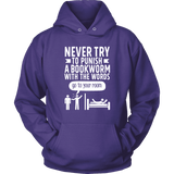 "Punish A Bookworm" Hoodie - Gifts For Reading Addicts