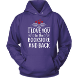 "I love you" Hoodie - Gifts For Reading Addicts