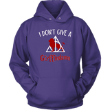 "I Don't Give A Gryffindamn" Hoodie - Gifts For Reading Addicts