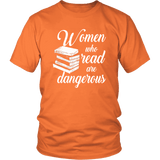 "Women who read" Unisex T-Shirt - Gifts For Reading Addicts