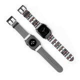 Bookish Pattern Design Watch Band for Apple Watch - Gifts For Reading Addicts