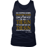 "As if she were the sun" Men's Tank Top - Gifts For Reading Addicts