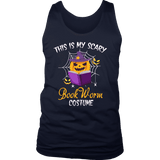 "Bookworm costume" Men's Tank Top - Gifts For Reading Addicts