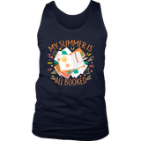 "My Summer Is All Booked" Men's Tank Top - Gifts For Reading Addicts