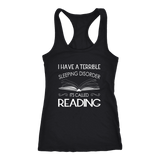 "Sleeping disorder" Women's Tank Top - Gifts For Reading Addicts