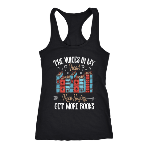 "Get More Books" Women's Tank Top - Gifts For Reading Addicts