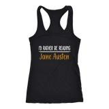 "I'd Rather Be reading JA" Women's Tank Top