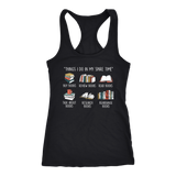 "Things I Do In My Spare Time" Women's Tank Top - Gifts For Reading Addicts