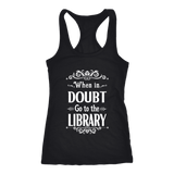 "When in doubt" Women's Tank Top - Gifts For Reading Addicts