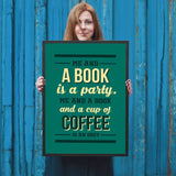 Me & a Book Is a Party ... - Gifts For Reading Addicts