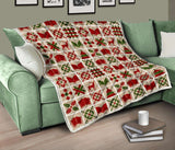 Bookish Christmas Quilt - Gifts For Reading Addicts