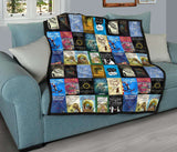 Book Covers Quilt - Gifts For Reading Addicts