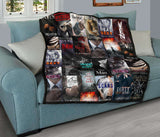 Romance Book Covers Quilt - Gifts For Reading Addicts