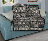Bookish Pattern Quilt - Gifts For Reading Addicts