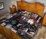 Romance Book Covers Quilt - Gifts For Reading Addicts