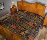 Bookish Pattern Quilt - Gifts For Reading Addicts