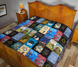 Book Covers Quilt - Gifts For Reading Addicts